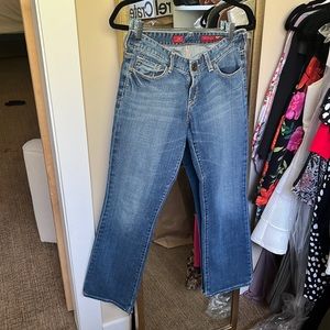 Express boot cut jeans